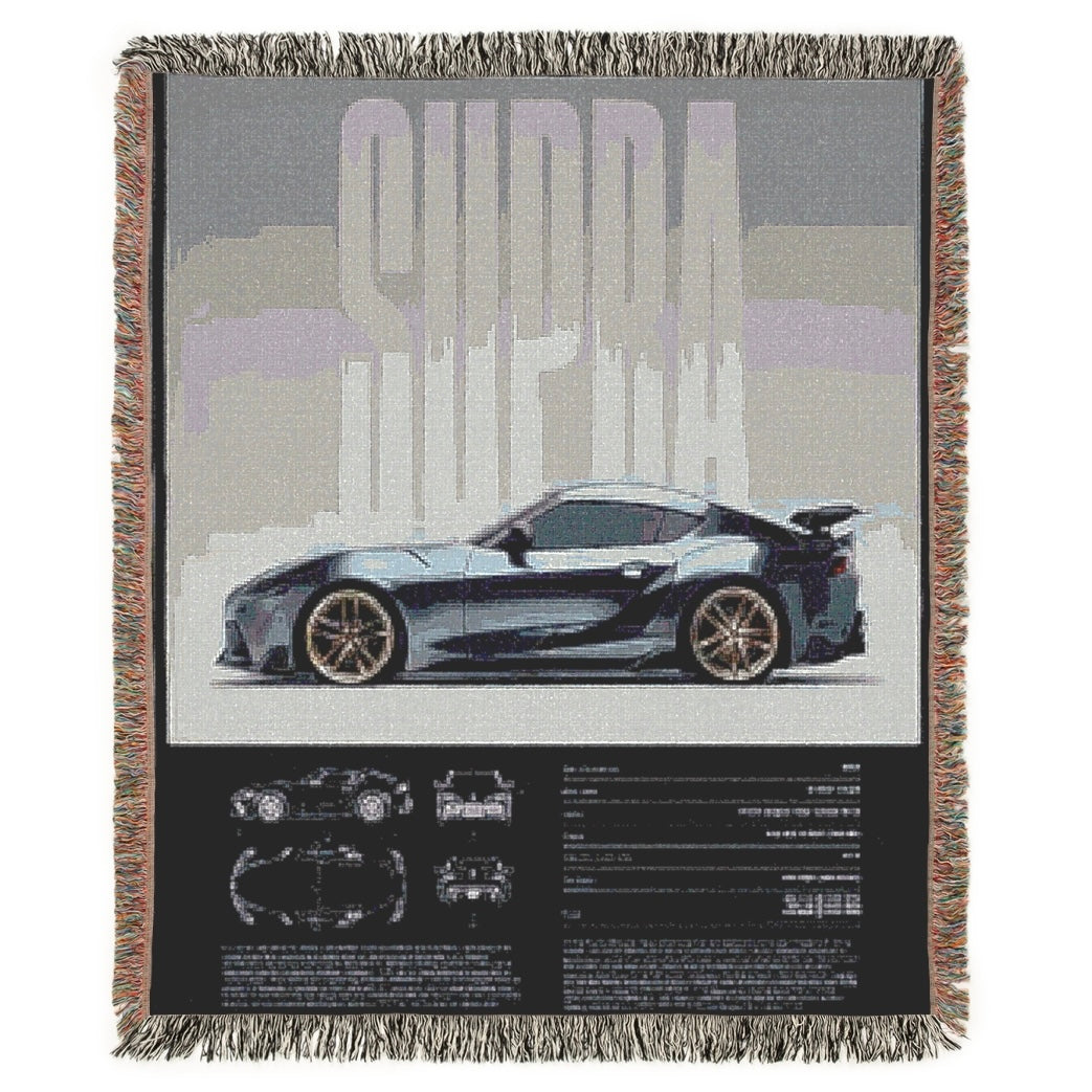 Supra MK5 CarSnugs™ Woven Blanket