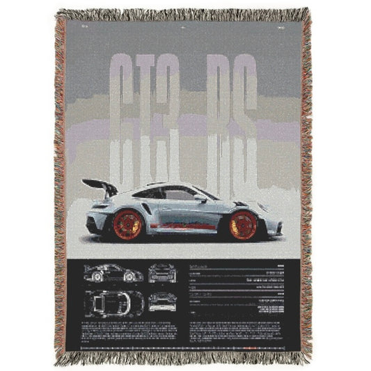 Porshe 911 GT3RS CarSnug™ Woven Blanket