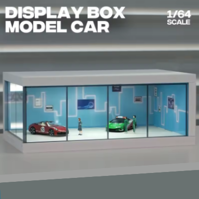 Collectors 1/64 Scale Car Model Showroom Garage