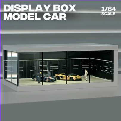 Collectors 1/64 Scale Car Model Showroom Garage