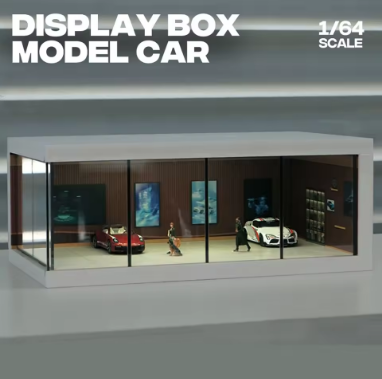 Collectors 1/64 Scale Car Model Showroom Garage